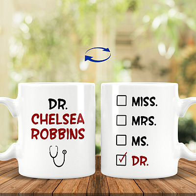 11 oz. White Mug