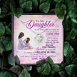 To My Daughter Even When I'm Not Close By I Want You To Know I Love You Love Knot Necklace