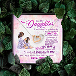 To My Daughter Even When I'm Not Close By I Want You To Know I Love You Joined Interlocking Hearts Necklace To My Daughter Even When I'm Not Close By I Want You To Know I Love You Joined Interlocking Hearts Necklace