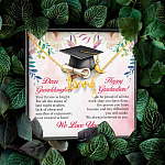 Dear Granddaughter Your Future Is Bright Happy Graduation We Always Believed In You Scripted Love Necklace