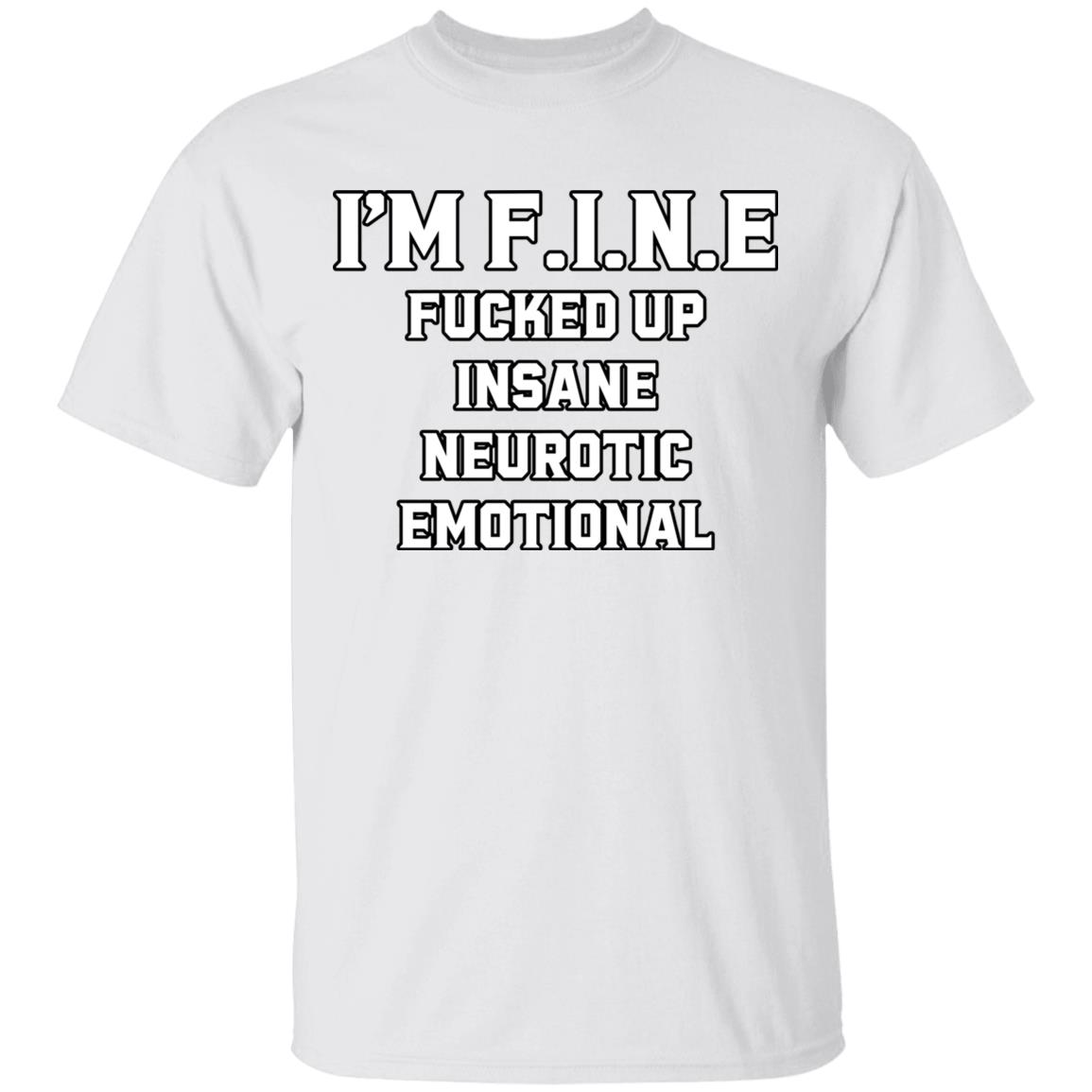 Fine Shirt, White, Unisex T-Shirt