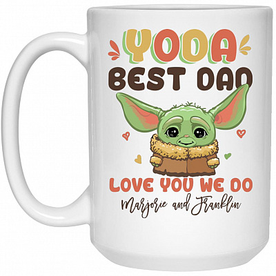 15 oz. White Mug