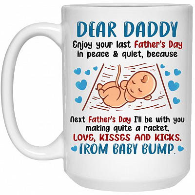 15 oz. White Mug