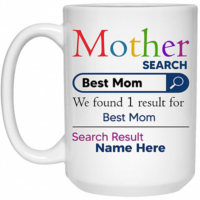 15 oz. White Mug