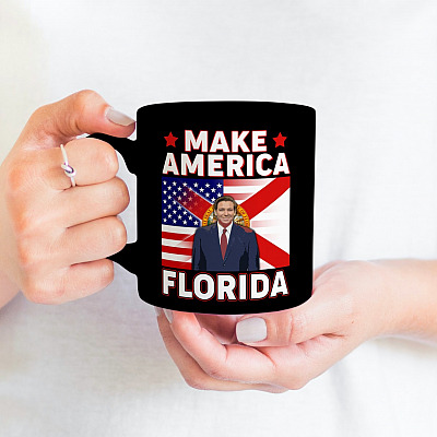 Alternative view of Make America Florida Ceramic Coffee Mug - Water Bottle - Beer Stein