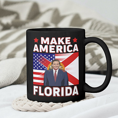 Make America Florida Ceramic Coffee Mug - Water Bottle - Beer Stein