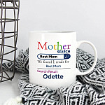 Personalized Mother Search Best Mom Ceramic Coffee Mug - Beer Stein - Water Bottle - Color Changing Mug