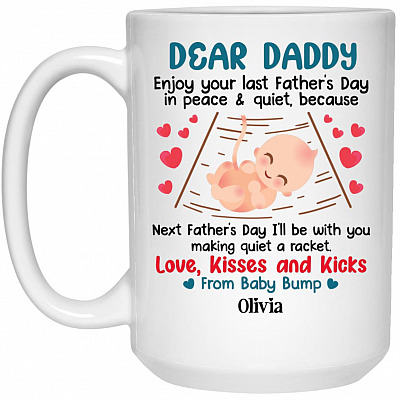 15 oz. White Mug