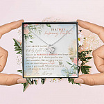 To A Truly Inspiring Fighter You Aren't Alone Nobody Fights Alone Cancer Patient Gift Love Knot Necklace To A Truly Inspiring Fighter You Aren't Alone Nobody Fights Alone Cancer Patient Gift Love Knot Necklace