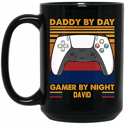 15 oz. Black Mug