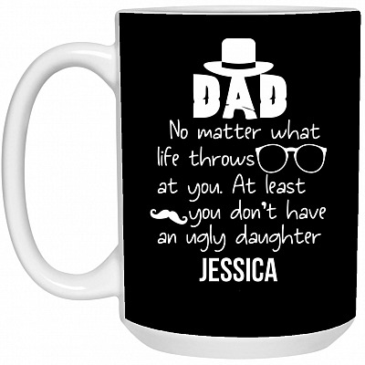 15 oz. White Mug