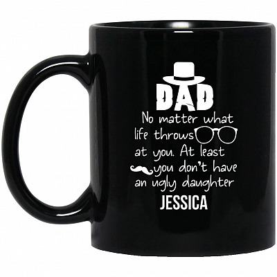 11 oz. Black Mug