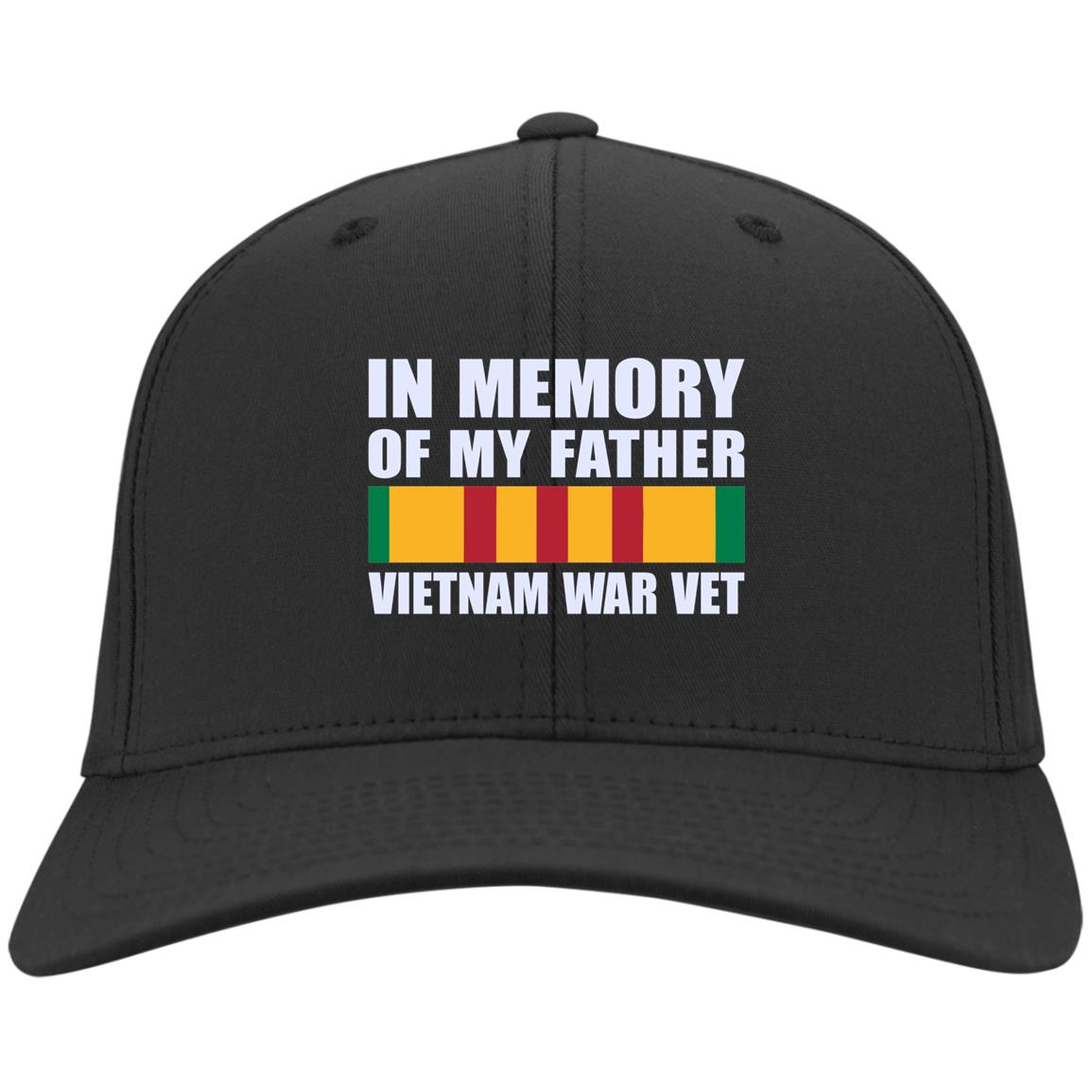 vn father hat, Black, Twill Cap vn father hat, Black, Twill Cap
