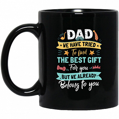 11 oz. Black Mug
