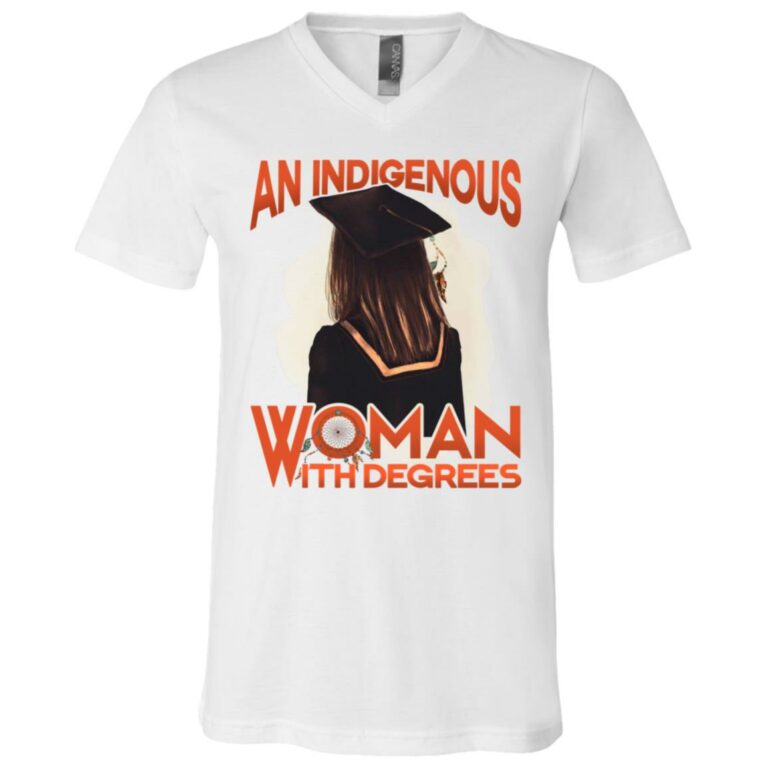 woman, White, V-Neck T-Shirt