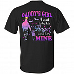 Daddy's Girl I Used To Be Hit Only, Black, Unisex T-Shirt