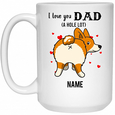 15 oz. White Mug