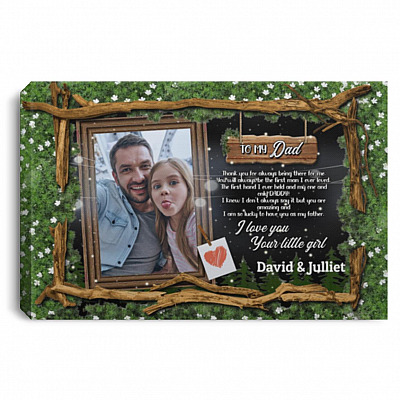0.75'' Framed Canvas