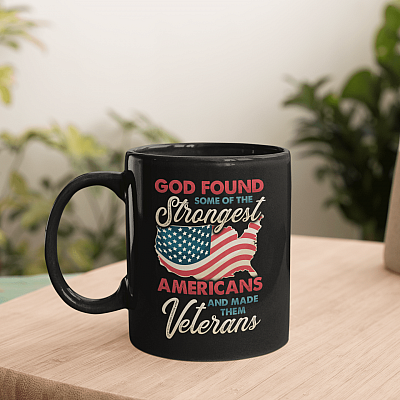Alternative view of God Found Some Of The Strongest Americans Coffee Mug - Beer Stein - Water Bottle - Color Changing Mug