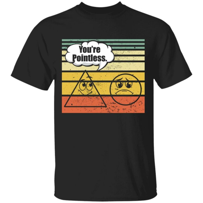 pointless, Black, Unisex T-Shirt