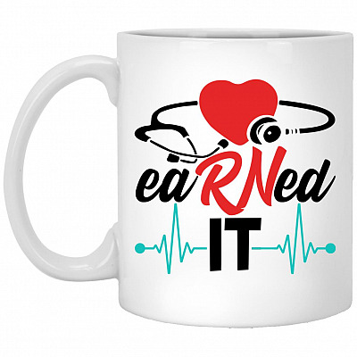 11 oz. White Mug