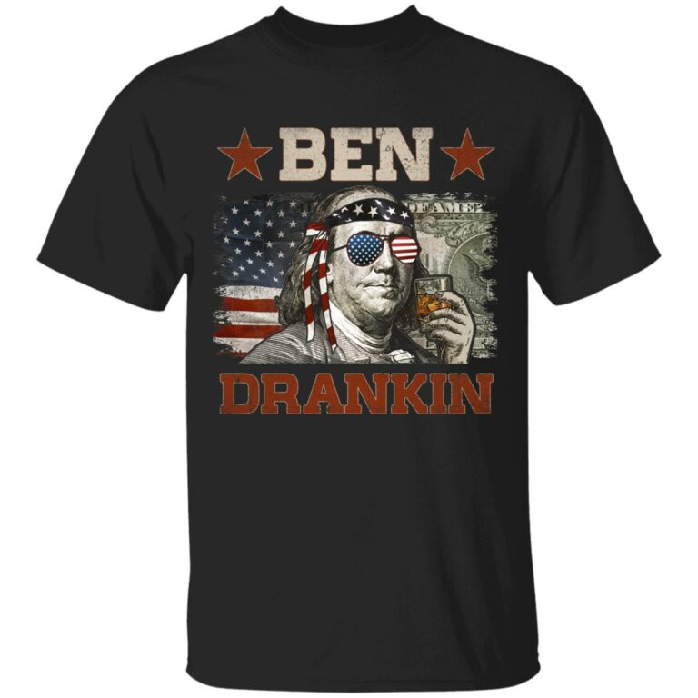 ben tee, Black, Unisex T-Shirt