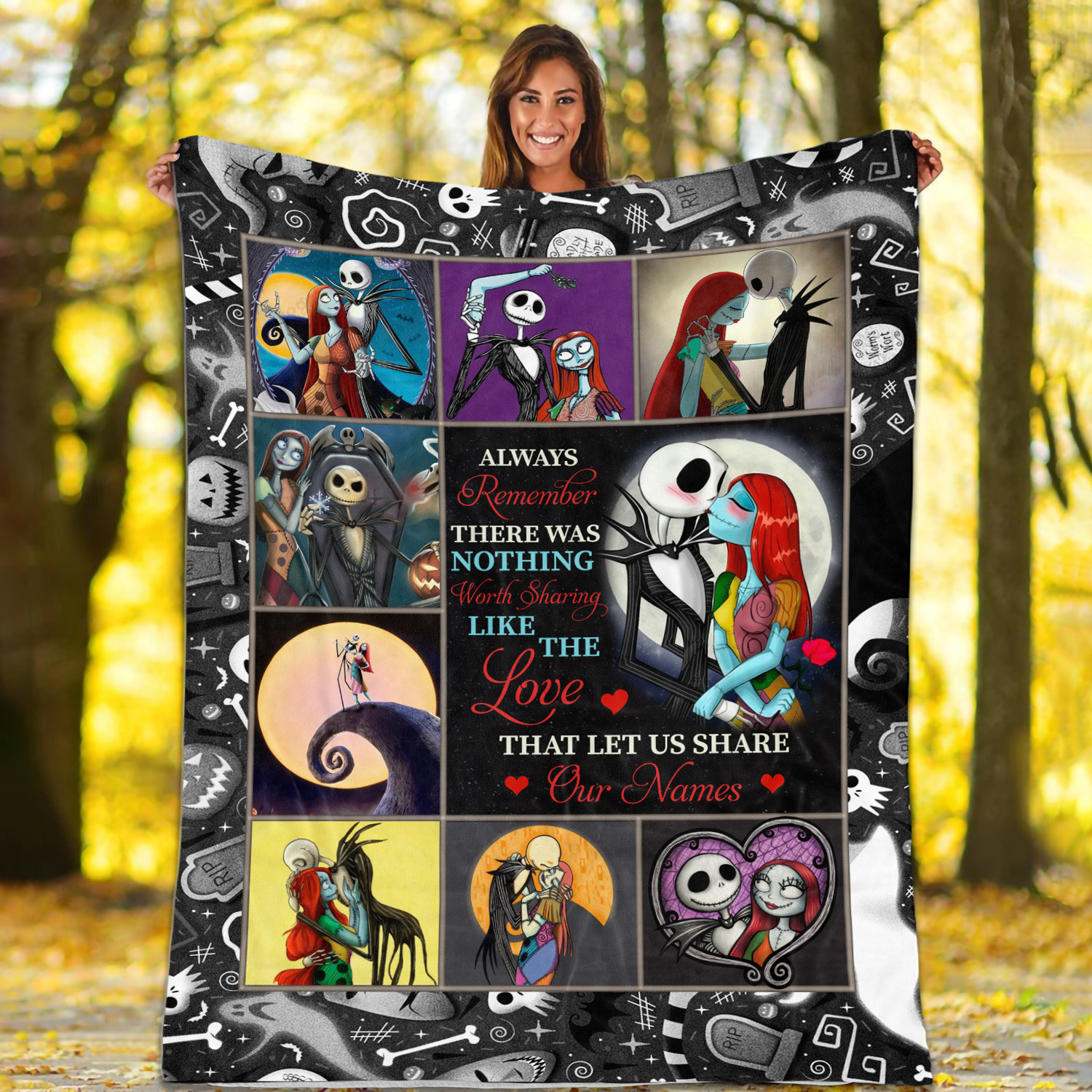 4LV. Always Remember Truck (8) Blanket Mockup 1