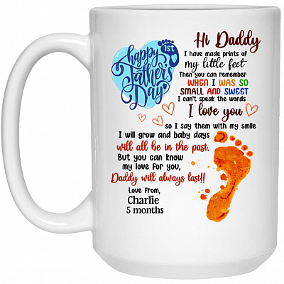 15 oz. White Mug