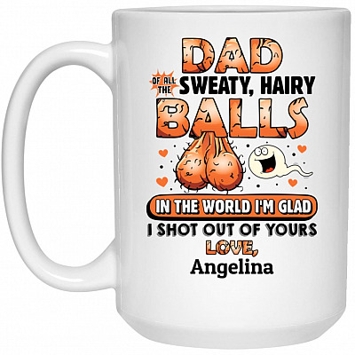 15 oz. White Mug