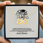 37 HG. The Limit Is Sky (4) Infinity Heart Necklace (Gold) 3