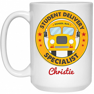 15 oz. White Mug