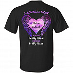 Personalized Memory Shirt, Black, Unisex T-Shirt