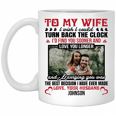 11 oz. White Mug