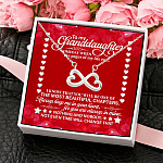 7P. Granddaughter page end - (5) Infinity Heart Necklace (Silver) 4