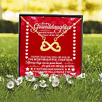 7P. Granddaughter page end - (5) Infinity Heart Necklace (Gold) 2