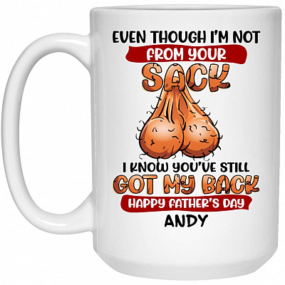 15 oz. White Mug
