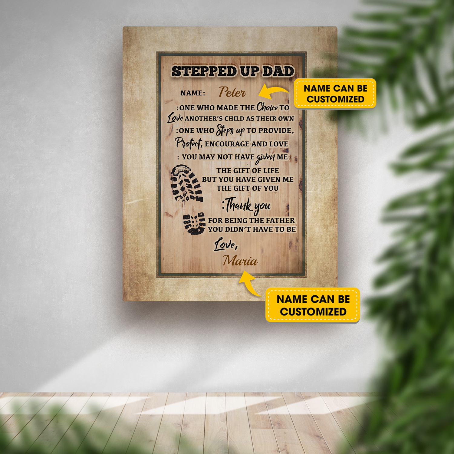 2LV. Stepped Up Dad Foot (MK2)