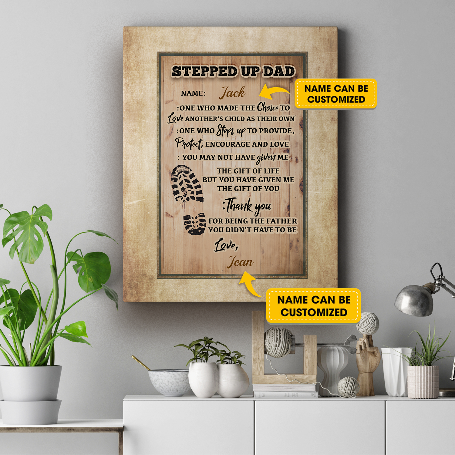 2LV. Stepped Up Dad Foot (MK3)