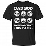 Dad Bod Shirt, Black, Unisex T-Shirt