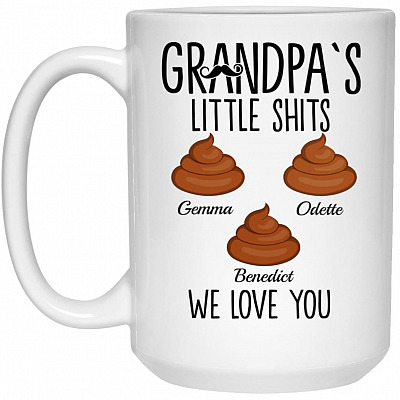 15 oz. White Mug