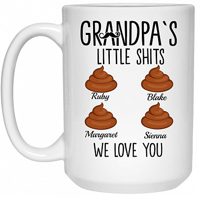 15 oz. White Mug