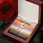 To My Dearest Granddaughter I Know That You Will Be One Of The Most Beautiful Chapters Artisan Crafted Cross Necklace