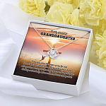 To My Dearest Granddaughter I Know That You Will Be One Of The Most Beautiful Chapters Love Knot Necklace To My Dearest Granddaughter I Know That You Will Be One Of The Most Beautiful Chapters Love Knot Necklace
