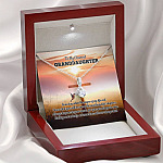 To My Dearest Granddaughter I Know That You Will Be One Of The Most Beautiful Chapters Alluring Beauty Necklace