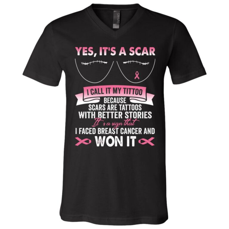 T-Shirt V-Neck Template (Official), Black, V-Neck T-Shirt