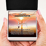 To My Dearest Granddaughter I Know That You Will Be One Of The Most Beautiful Chapters Scripted Love Necklace