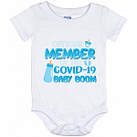 Official Member Onesie, White, Baby Onesie - 12 Month