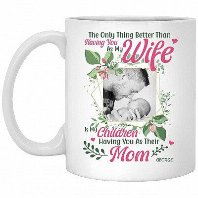 11 oz. White Mug