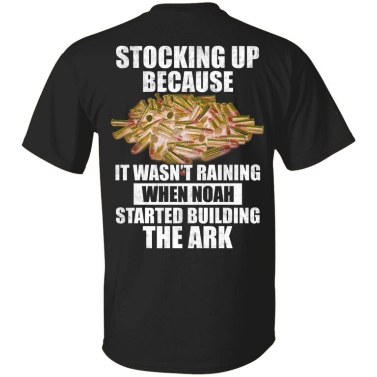 stock up, Black, Unisex T-Shirt