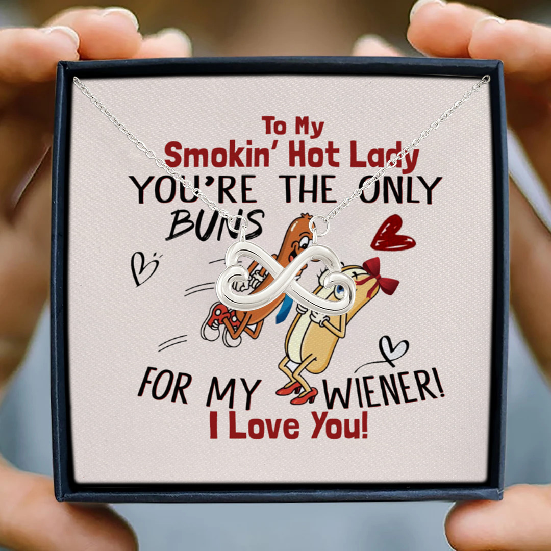 3UT. My Only Bun(5) Infinity Heart Necklace (Silver) 3